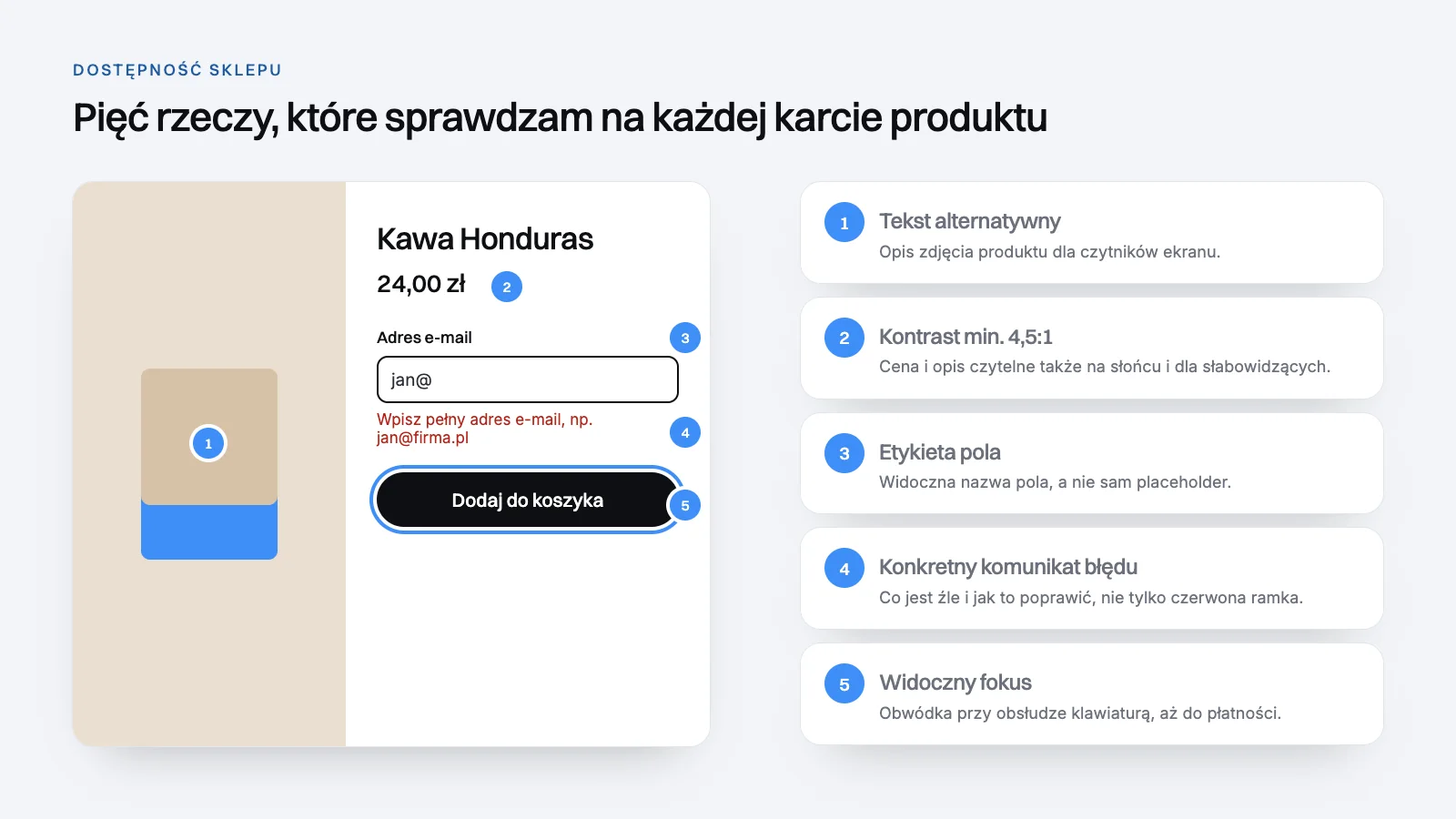 Pięć rzeczy, które warto sprawdzić na karcie produktu