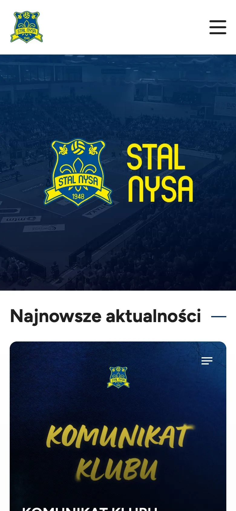 Stal Nysa na telefonie